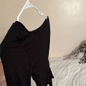 One shoulder crop top